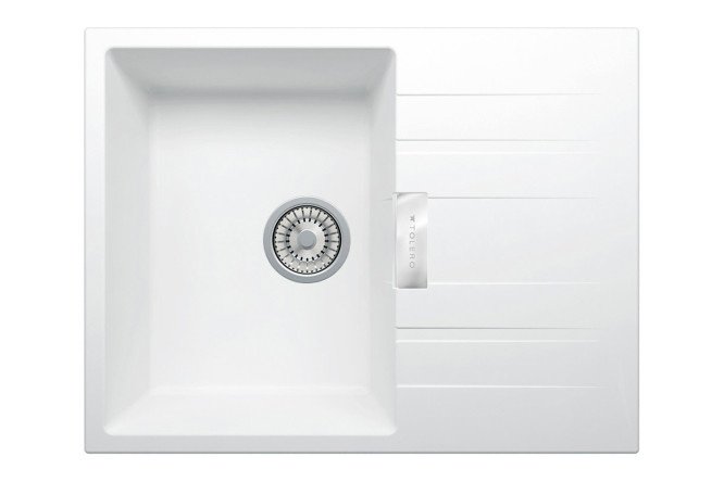 Built-in sink TOLERO Loft TL-650 943827 with drainer 50x65x20 cm