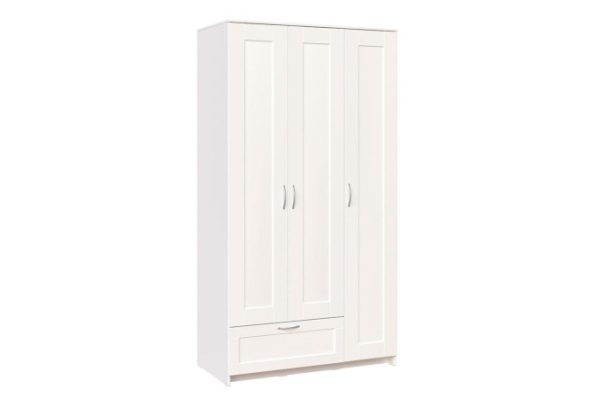 Wardrobe Sirius with 3 doors and 1 drawer