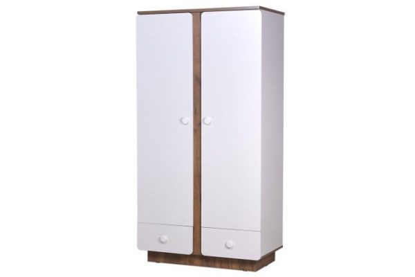 Two-section wardrobe with drawers Ameli 103x195.6x56 cm