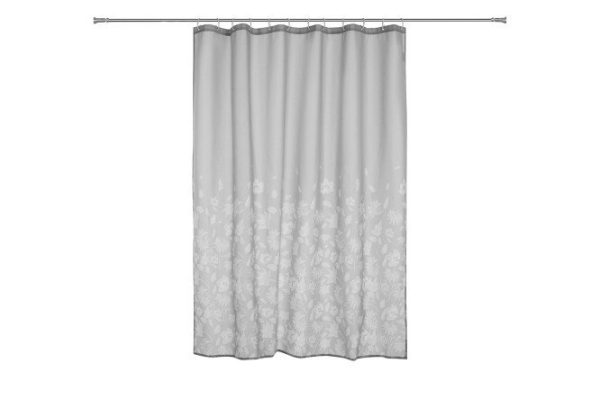 pm3zgupnufsn5wc1pnjuvtfm6je3hzab.jpg Bathroom curtain MICASA Floral Polyester, 180x180 cm