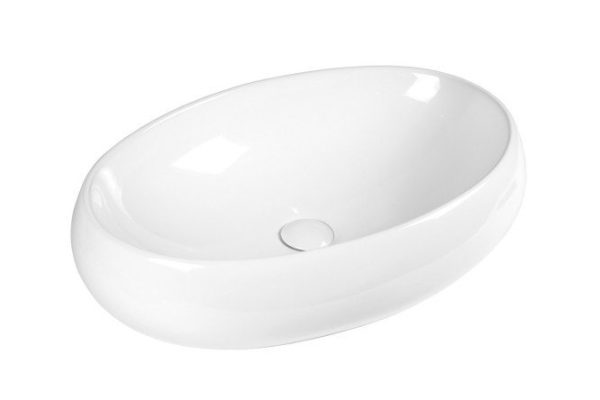Surface-mounted sink BOND Oval S58-600 Surface-mounted, 60.5x15x40.5 cm