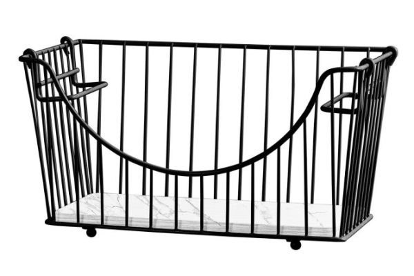 Basket with handles BERKRAFT Scandy 28.6x14x13.5 cm