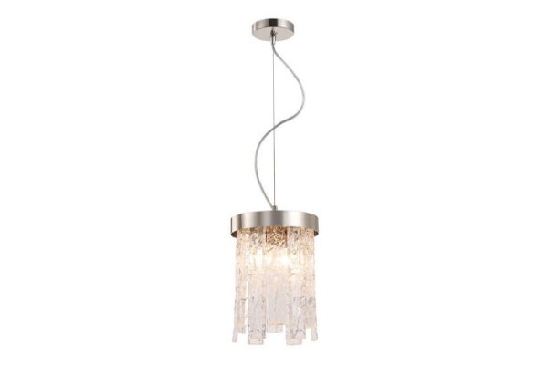 Hanging lamp STILFORT Frostyle 5 sq.m., 20x31x20 cm, E14