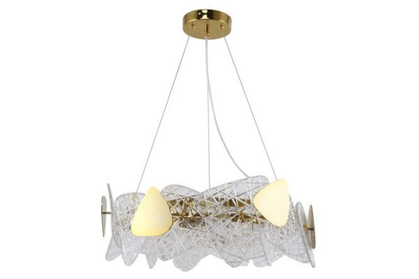 Hanging chandelier FAVOURITE Krakle 2 sq.m., 49x30x49 cm, G9