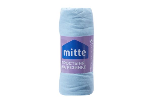 Fitted sheet MITTE 61434 Cotton 120x200 cm