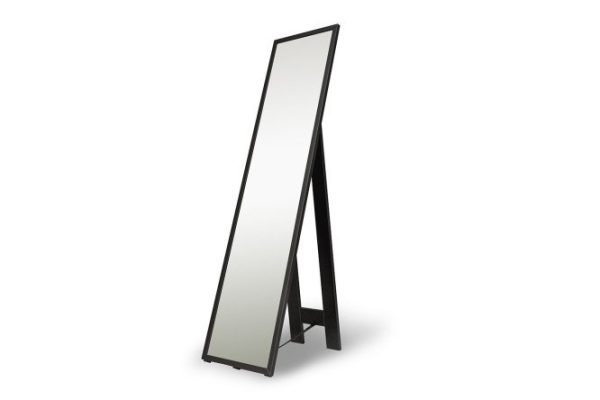 Floor mirror in frame Opera Black 40x160 cm