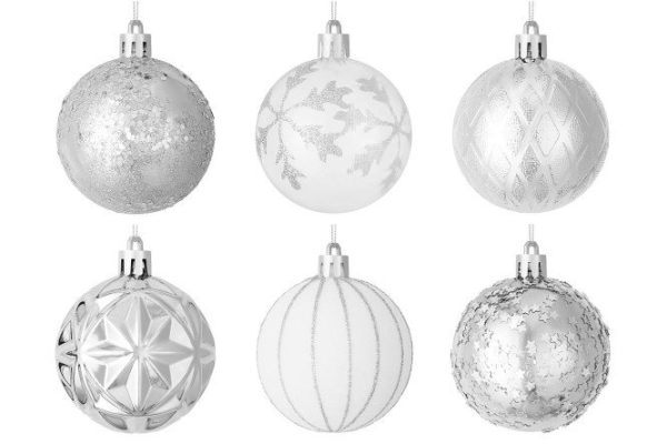 Set of Christmas balls Hall HTP240313-19 6 pcs.
