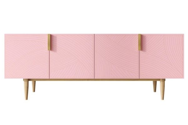 Chest of drawers for TV Line with 4 doors