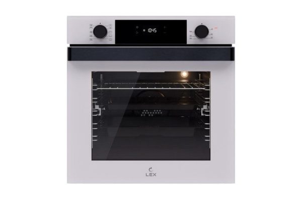 Electric oven LEX EDP 610 WH Wide Series, white 59.5x59.5x54.3 cm