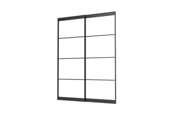 Oscar Ultra frame set for sliding wardrobe 180*236 cm with closers, type 2