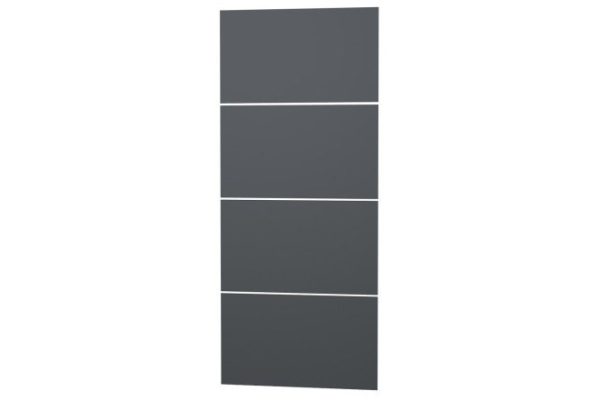 Set of Oscar Ultra inserts for sliding doors 98.3x230x0.3 cm