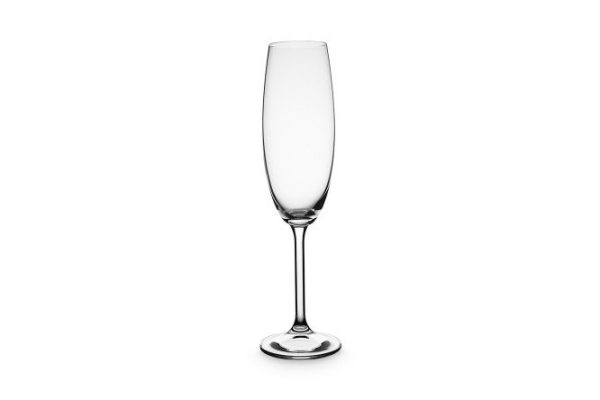 Origami champagne glass 220 ml, Glass, 1 pc.