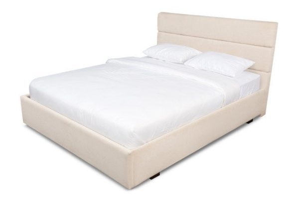 Bed with lifting mechanism Milton beige 160x200 cm