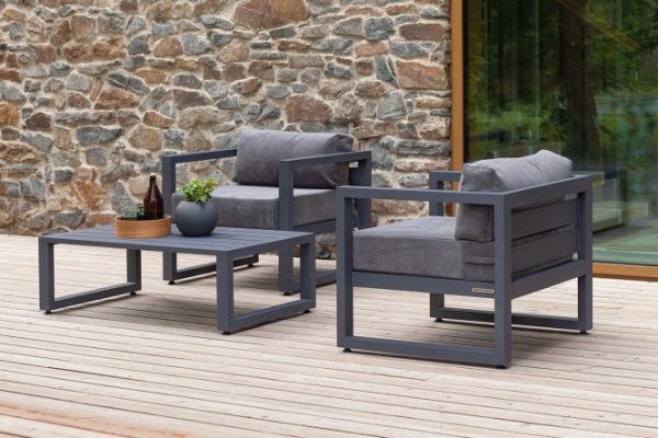 Garden furniture set Capri color gray