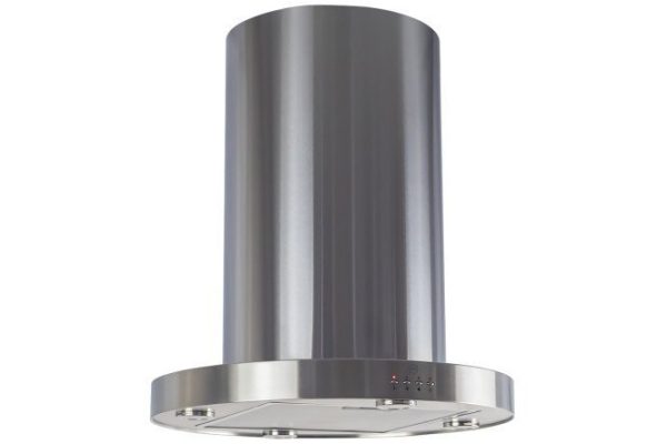 Hood MBS Zebrina 160 island inox metallic color, 60x66x60 cm