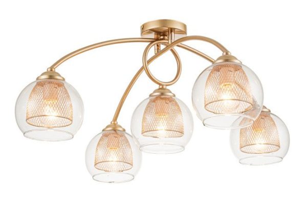 Ceiling lamp ESCADA Sulla 10 sq.m., 62x26x62 cm, E14