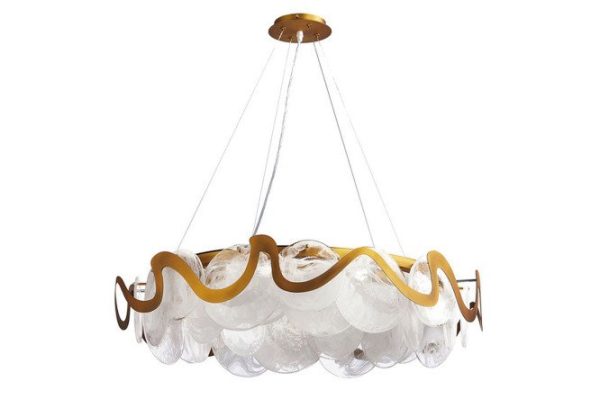 Hanging chandelier STILFORT Sweet 21 sq.m., 60x30x60 cm, E14