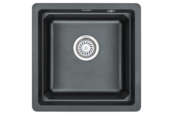Undermount sink GRANULA Kitchen Space 4501U 45x45x22 cm