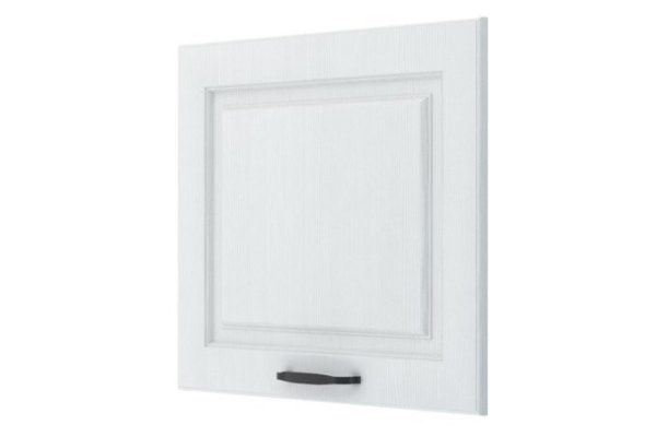 Bella facade for cabinet-case for oven with microwave 59.6x50.2 cm, white wood color