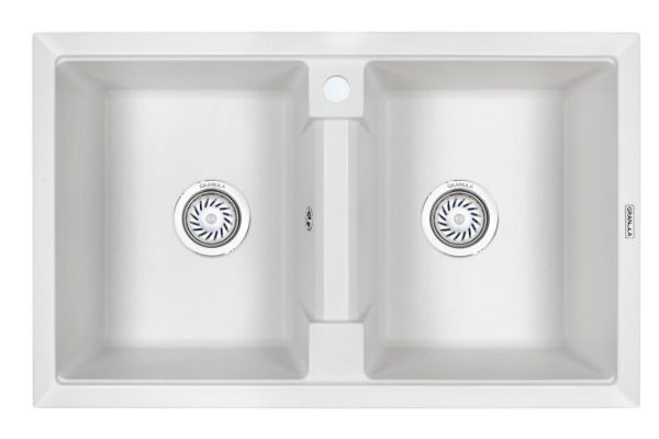 Inset sink with drainer GRANULA Granula 8101 81x50x22 cm