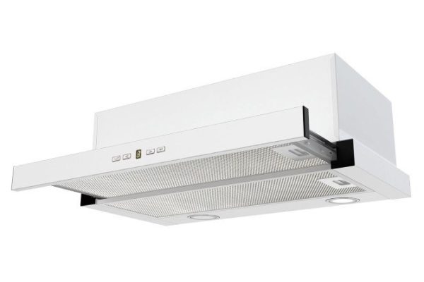 Hood KRONAsteel KRHD257 Kamilla TK 600 White color white, 59.6x20x31.3 cm