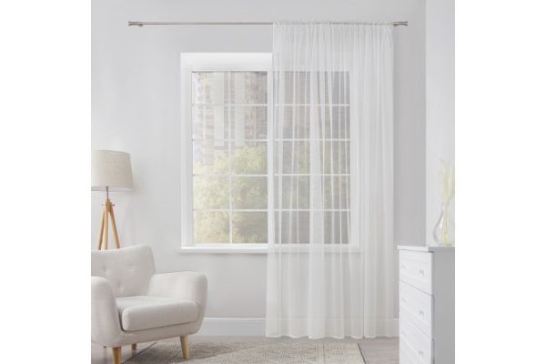 Tulle MICASA Alessa 300x280 cm, 1 piece, white