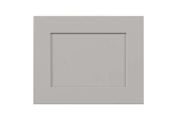 Siena high drawer front 44.6x35.6 cm, gray