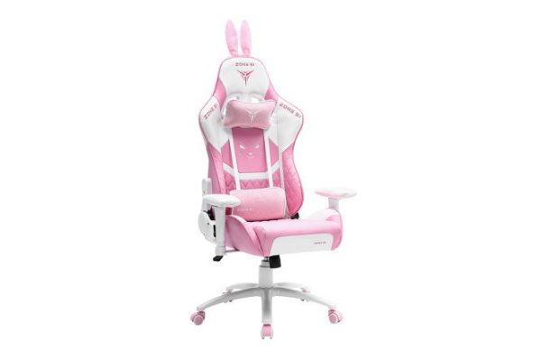 Computer gaming chair ZONE 51 Bunny Pink