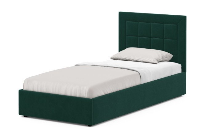 Bed with lifting mechanism 1251 color green 180x200 cm