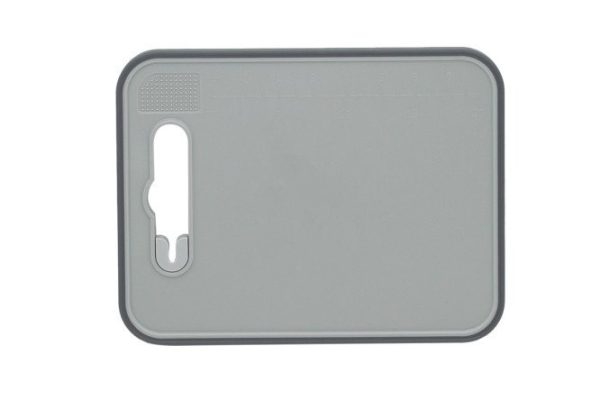 Cutting board BERKRAFT Grind S with knife 22.1x1x29.2 cm, Polypropylene, 1 pc.
