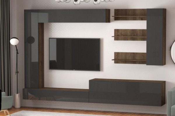 Furniture set Studio No. 6 expressive oak/anthracite