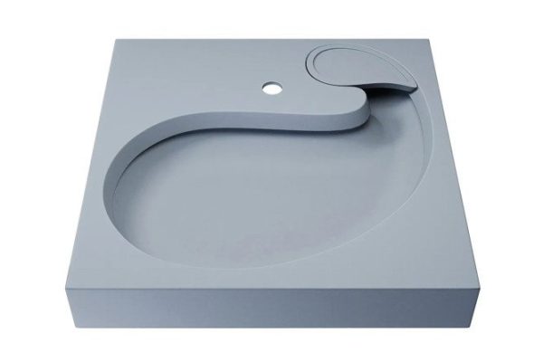 Semi-built-in sink above the washing machine Comforty 2930205238 Semi-built-in, 60x11x60 cm