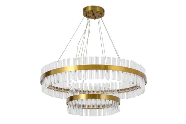 LED hanging chandelier FAVOURITE Placerat 20 sq.m., 80x32x80 cm, LED