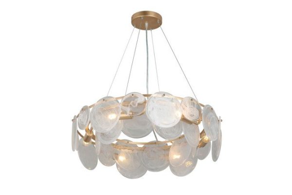 Chandelier VITALUCE V5801-8/6S 18 sq.m., 64x98x64 cm, E14