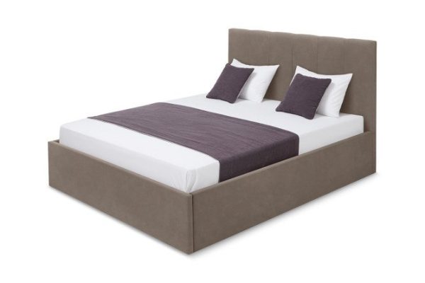Bed with lifting mechanism Lorena cappuccino color 180x200 cm