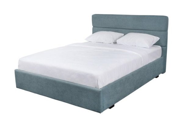 Bed with lifting mechanism Milton color blue-gray 160x200 cm