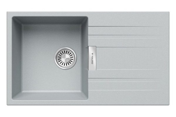 TOLERO Loft TL-750 856264 mortise sink with drainer 43.5x75x20 cm