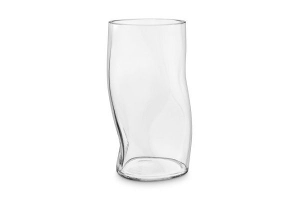 Decorative vase Ekg-9 25 cm, Glass