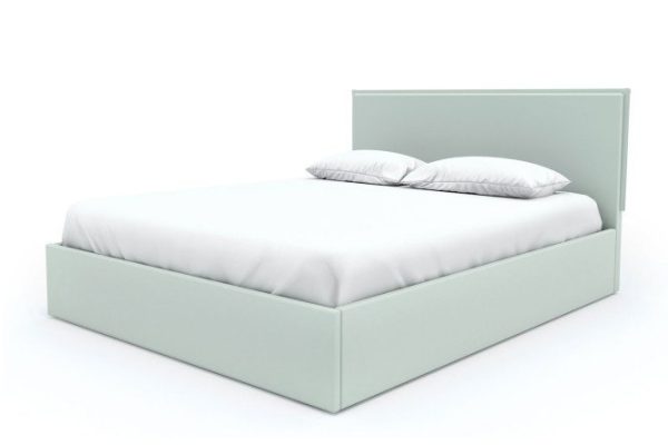 Bed with a lifting mechanism Melody color light green 160x200 cm