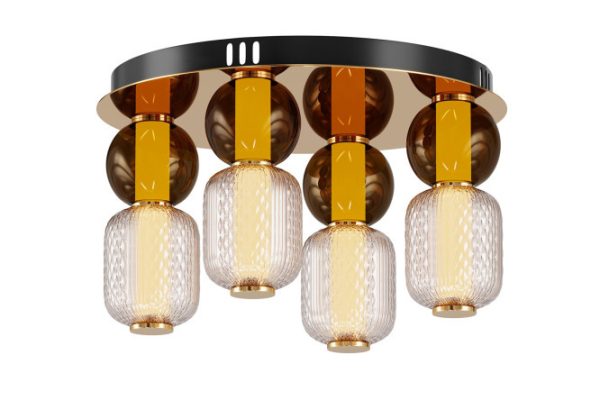 LED ceiling lamp MAYTONI Modern Drop 20 sq.m., 43x25.5x43 cm, LED