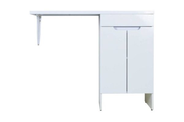 Floor stand ORANGE Sistema STD-120TUW+RAR 120 cm, frame color white, facade white