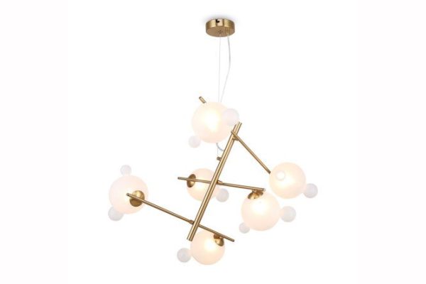 Hanging lamp FREYA Modern Flaty 16 sq.m., 47x50x49 cm, G9