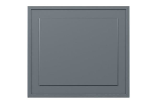 Front for cabinet cabinet for oven with microwave Grace 59.6x53.6 cm, gray color