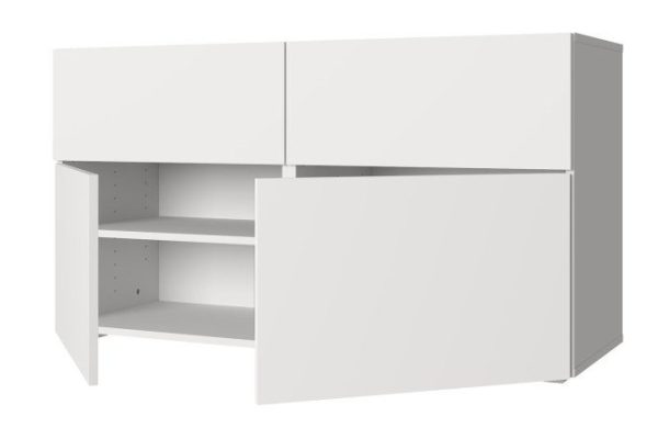 Cabinet 2 drawers 2 doors Oscar 120x64 with closers
