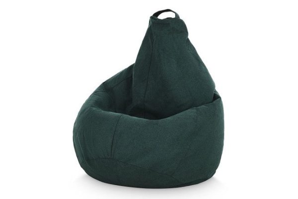 Bean bag chair pear Velor XL (Standard)