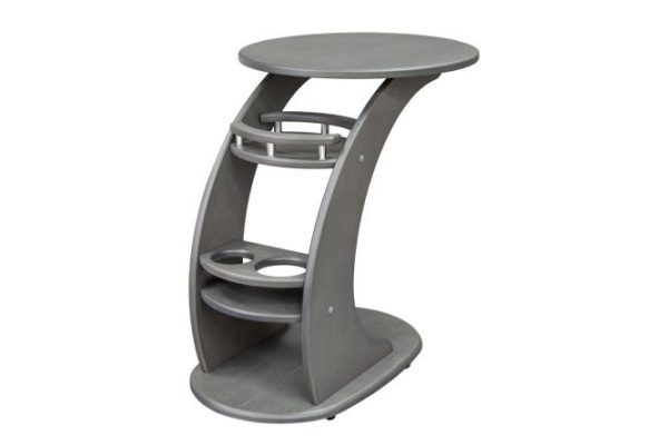 Side table Athena gray ash