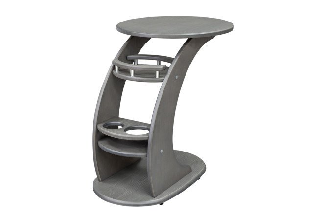 Side table Athena gray ash