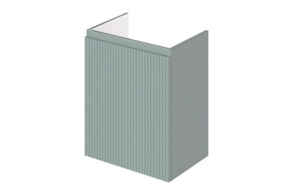 Wall-hung sink cabinet Kate 49 cm, frame color Tokyo, facade Tokyo