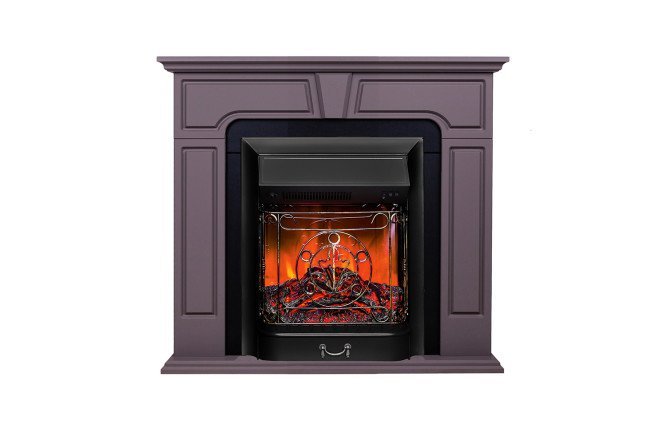 Fireplace set RealFlame Theodor STD GR-F716 + Majestic LUX BL