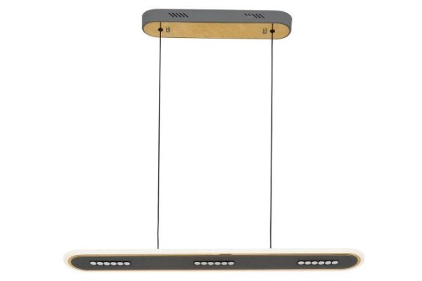 Hanging chandelier FAVOURITE Strimler LED, 80 cm